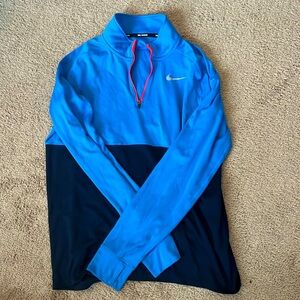 Nike quarter zip running gear